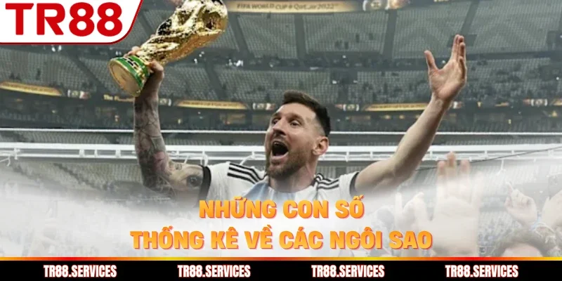 Những con số thống kê về các ngôi sao